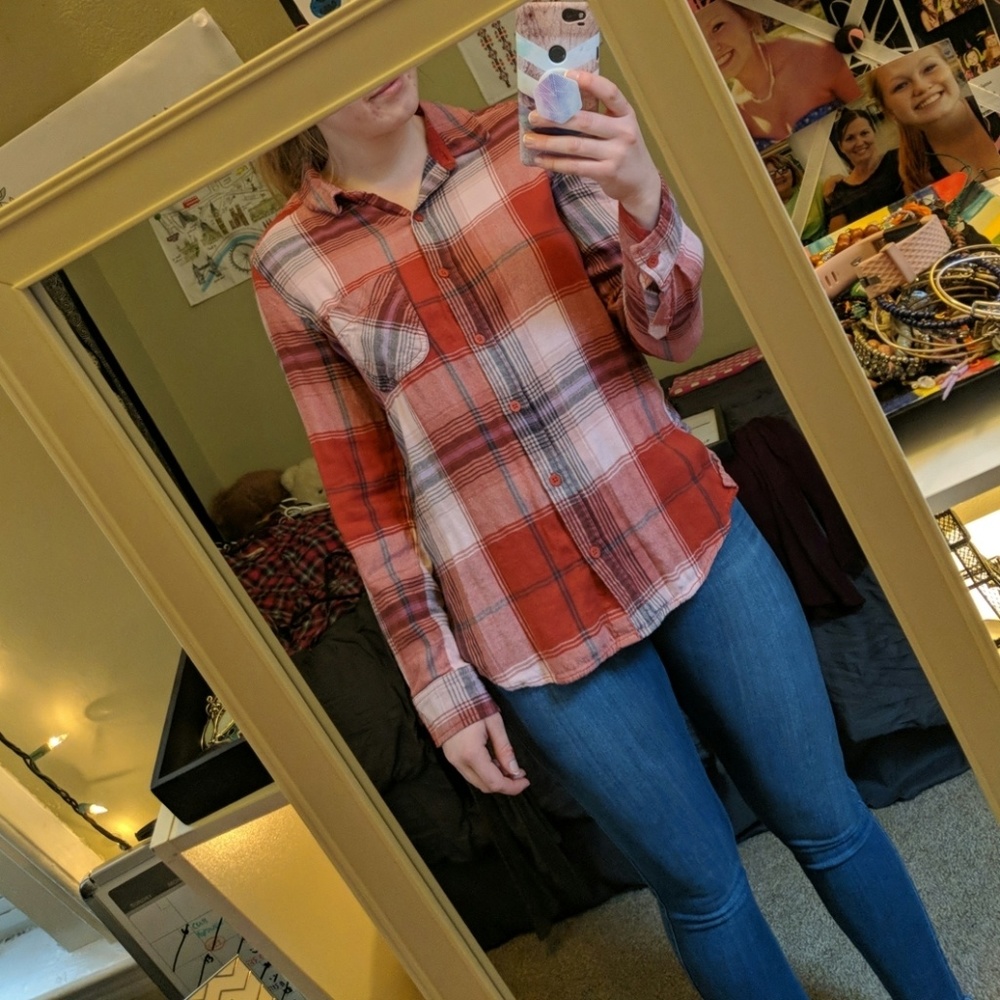 Plaid shirt!